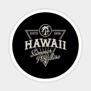 Hawaii Summer Paradise Magnet